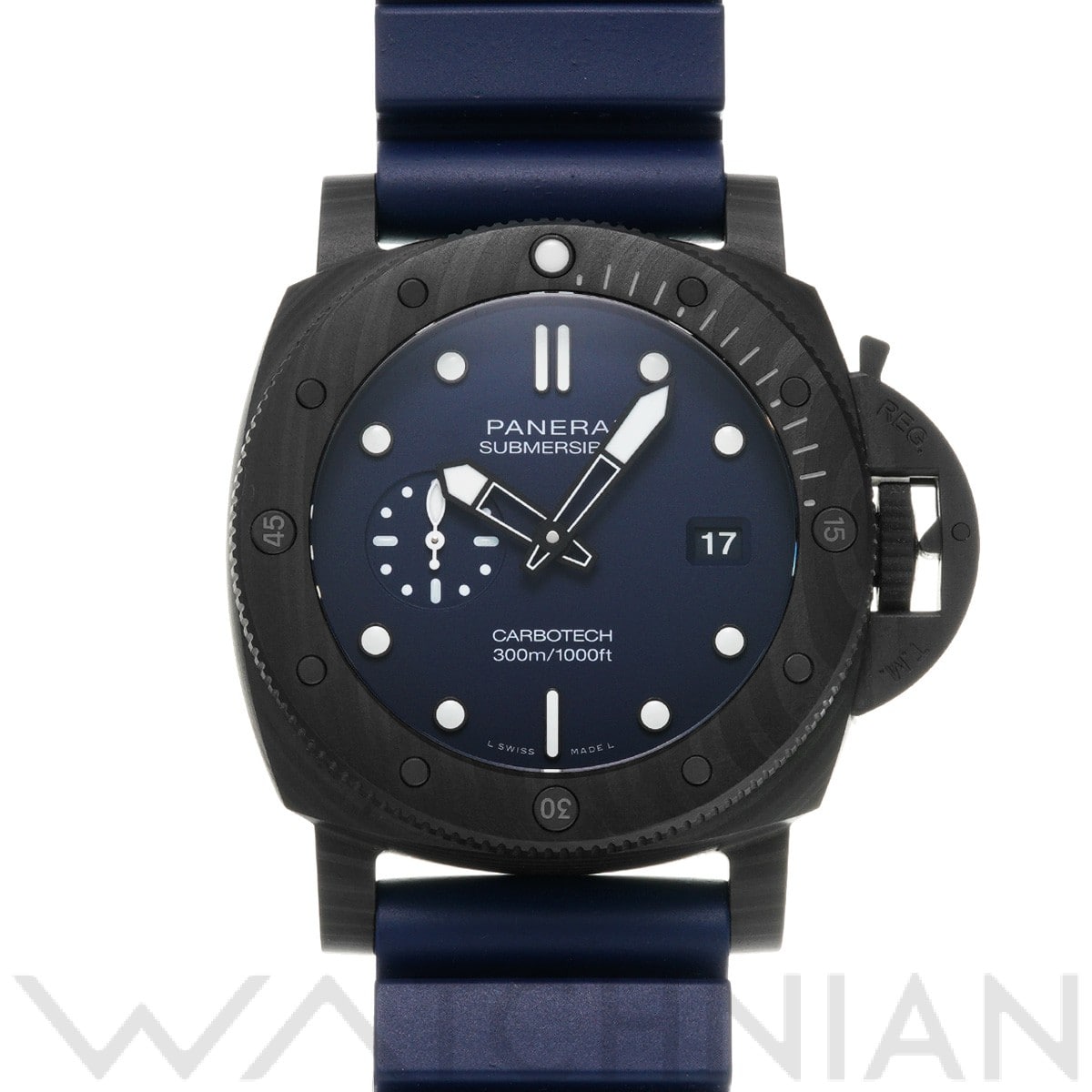 パネライ / PANERAI サブマーシブル クアランタクアトロ ブルーアビッソ PAM01232 ブルー メンズ 時計 【中古】【wristwatch】