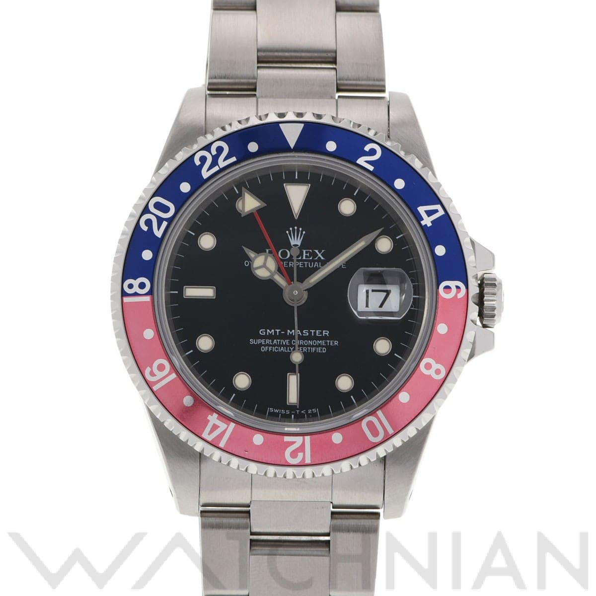 ロレックス GMTマスター 16700 ブラック メンズ 時計 【中古】【wristwatch】