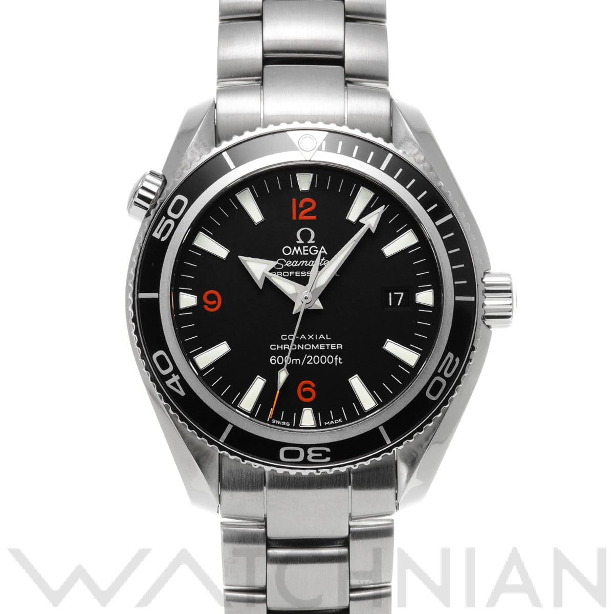 オメガ / OMEGA シーマスター プラネットオーシャン 600 2201.51 ブラック メンズ 時計 【中古】【wristwatch】