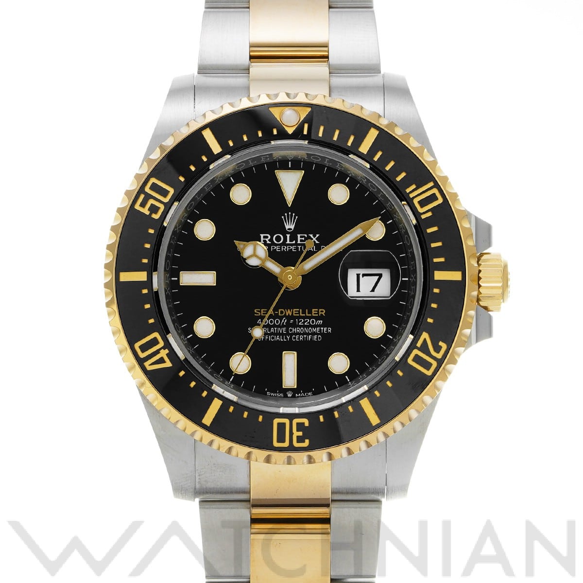 ロレックス シードゥエラー 126603 ブラック メンズ 時計 【中古】【wristwatch】