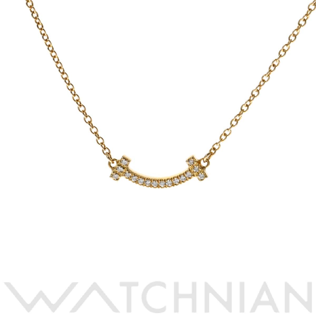 ティファニー Tスマイル ミニ ペンダント ゴールド K18イエローゴールド YG レディース ジュエリー 【中古】【jewelry】