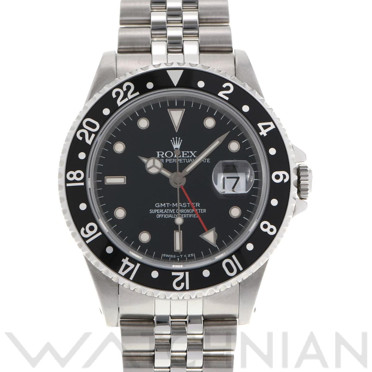 ロレックス GMTマスター 16700 ブラック メンズ 時計 【中古】【wristwatch】