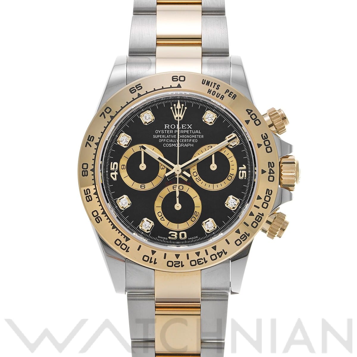 ロレックス コスモグラフ デイトナ 116503G ブラック/ダイヤモンド メンズ 時計 【中古】【wristwatch】