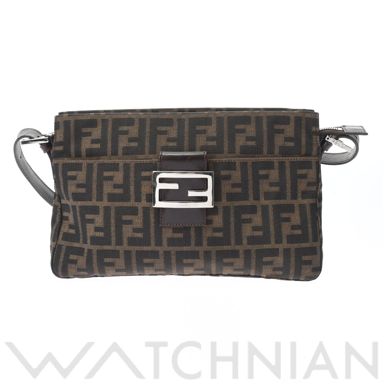 ズッカ柄 マンマバケット ブラウン/シルバー金具 222826566 キャンバス FENDI フェンディ レディース 【中古】: ブランドバッグ ｜WATCHNIAN(ウォッチニアン)公式通販/旧一風騎士