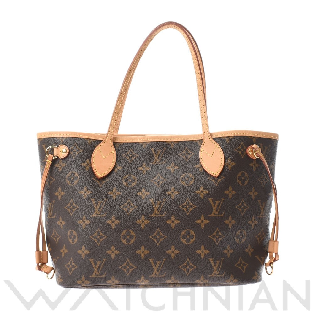 モノグラム ネヴァーフルPM ブラウン/ピヴォワンヌ M41245 モノグラムキャンバス LOUIS VUITTON ルイ ヴィトン レディース 【中古】