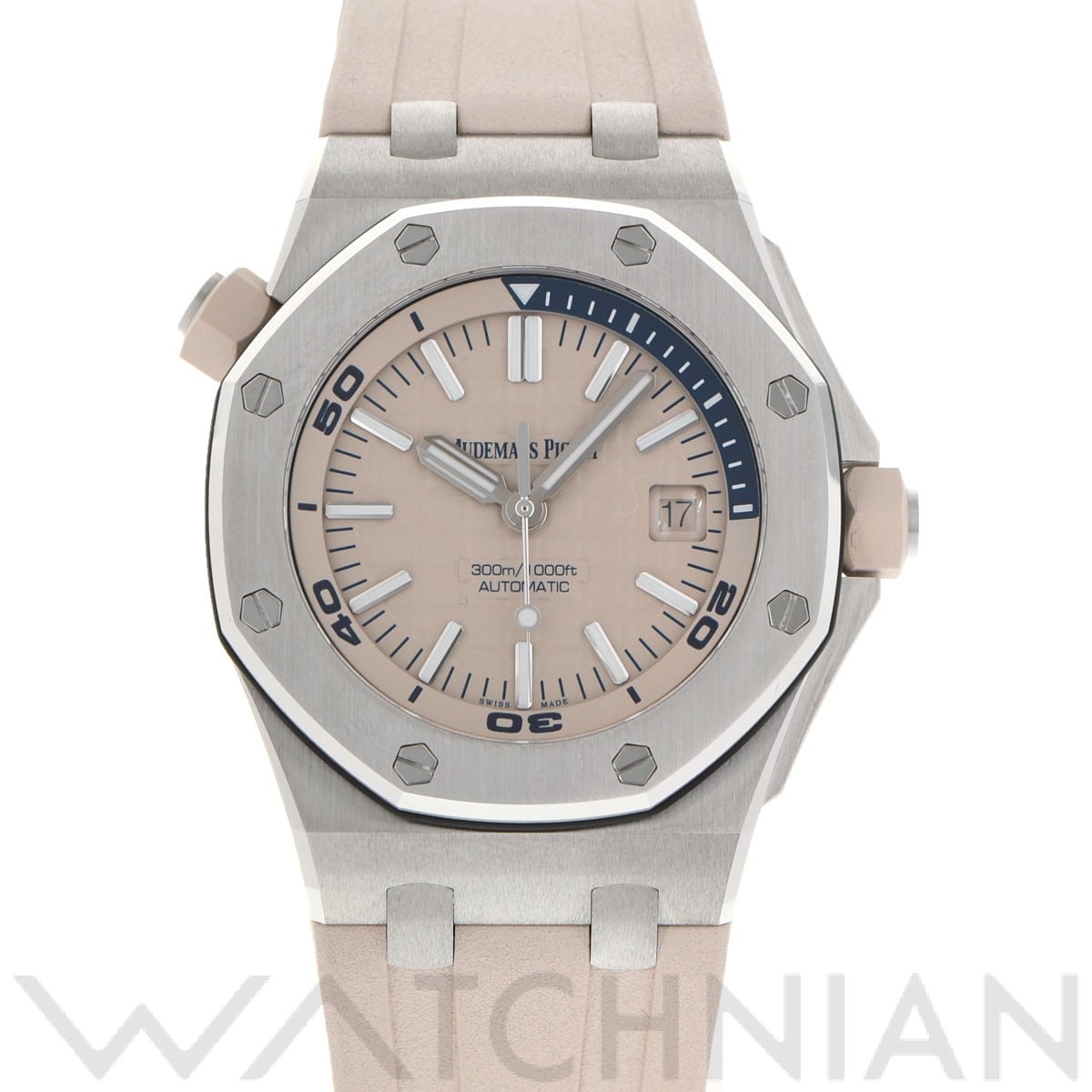 オーデマ ピゲ ロイヤルオーク オフショア ダイバー 15710ST.OO.A085CA.01 ベージュ メンズ 時計 【中古】【wristwatch】