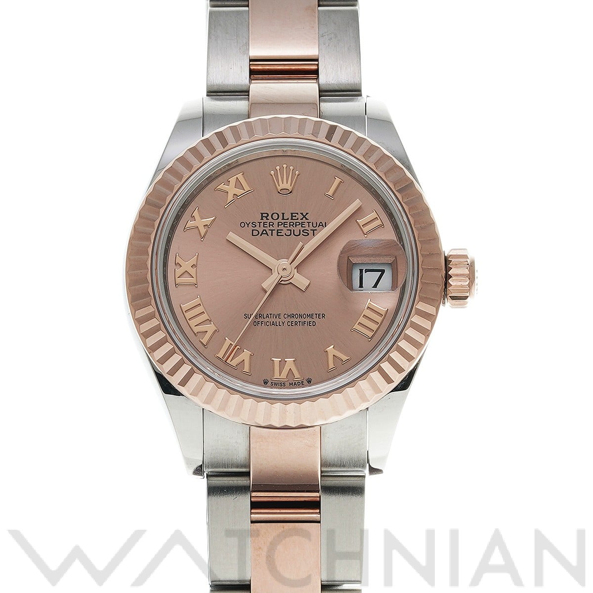 ロレックス レディ デイトジャスト 28 279171 ロゼカラー レディース 時計 【中古】【wristwatch】