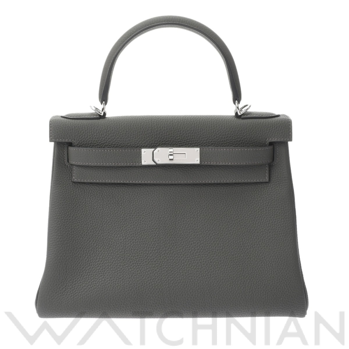 ケリー 28 内縫い ヴェールグリス/パラジウム金具 トゴ HERMES エルメス レディース 【新品】