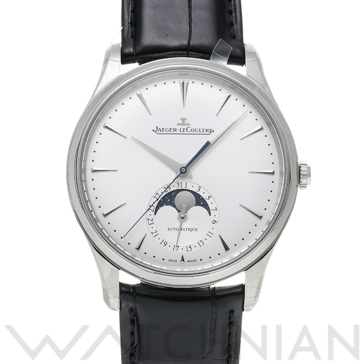 ジャガー ルクルト マスター ウルトラスリム ムーン Q1368430 シルバーグレー メンズ 時計 【新品】【wristwatch】