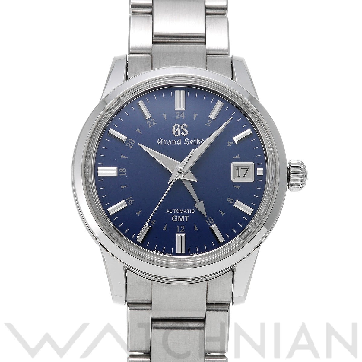 グランドセイコー / Grand Seiko メカニカル GMT ホディンキー SBGM239 トワイライトブルー メンズ 時計 【中古】【wristwatch】