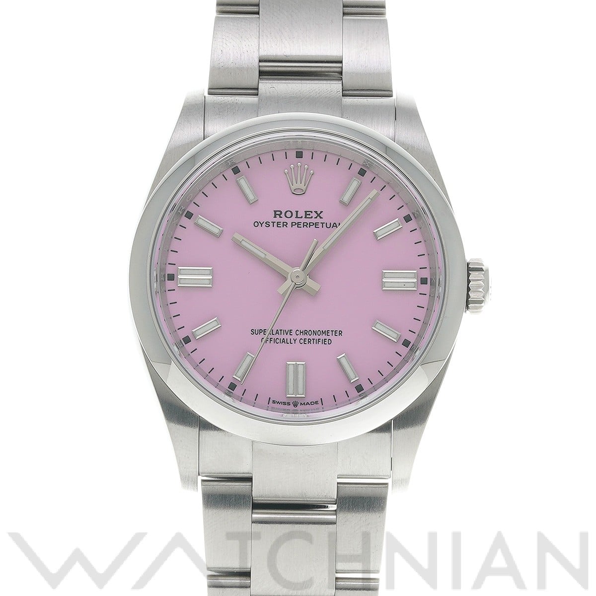 ロレックス オイスターパーペチュアル 36 126000 キャンディピンク メンズ 時計 【中古】【wristwatch】