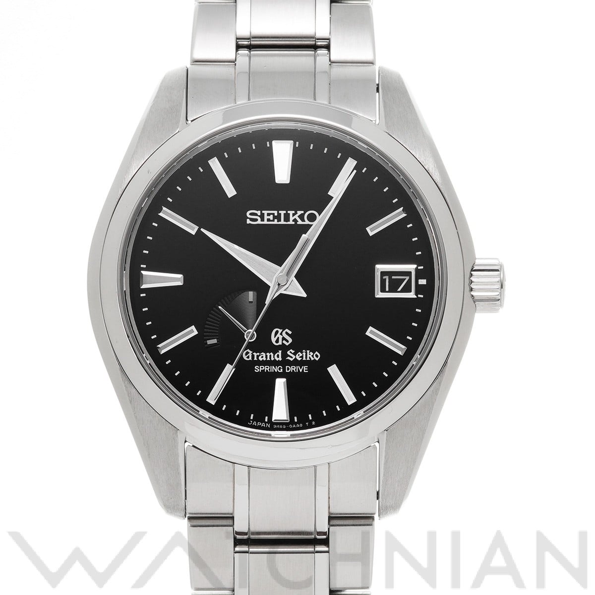 グランドセイコー / Grand Seiko スプリングドライブ SBGA003 ブラック メンズ 時計 【中古】【wristwatch】