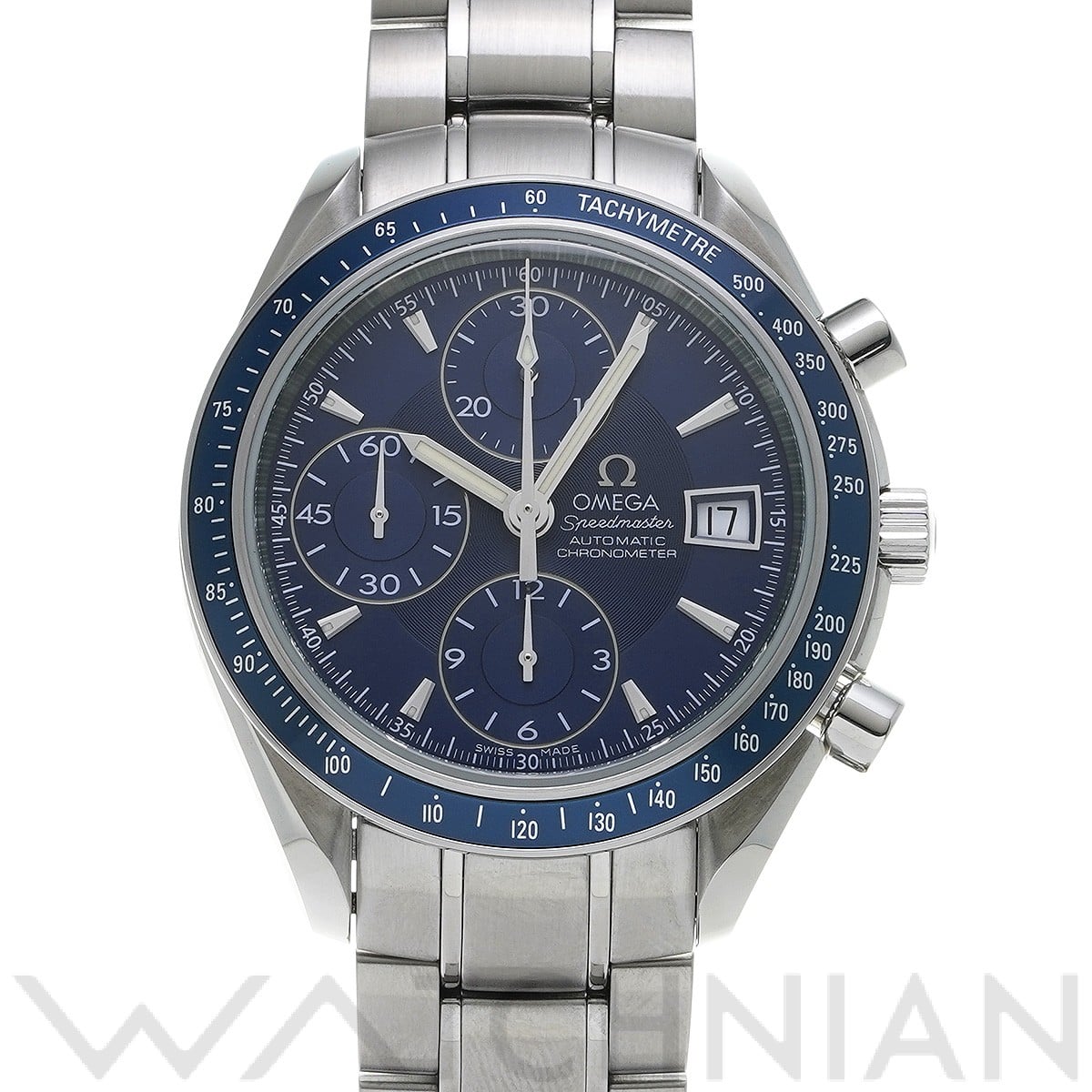 オメガ / OMEGA スピードマスター デイト 3212.80 ブルー メンズ 時計 【中古】【wristwatch】