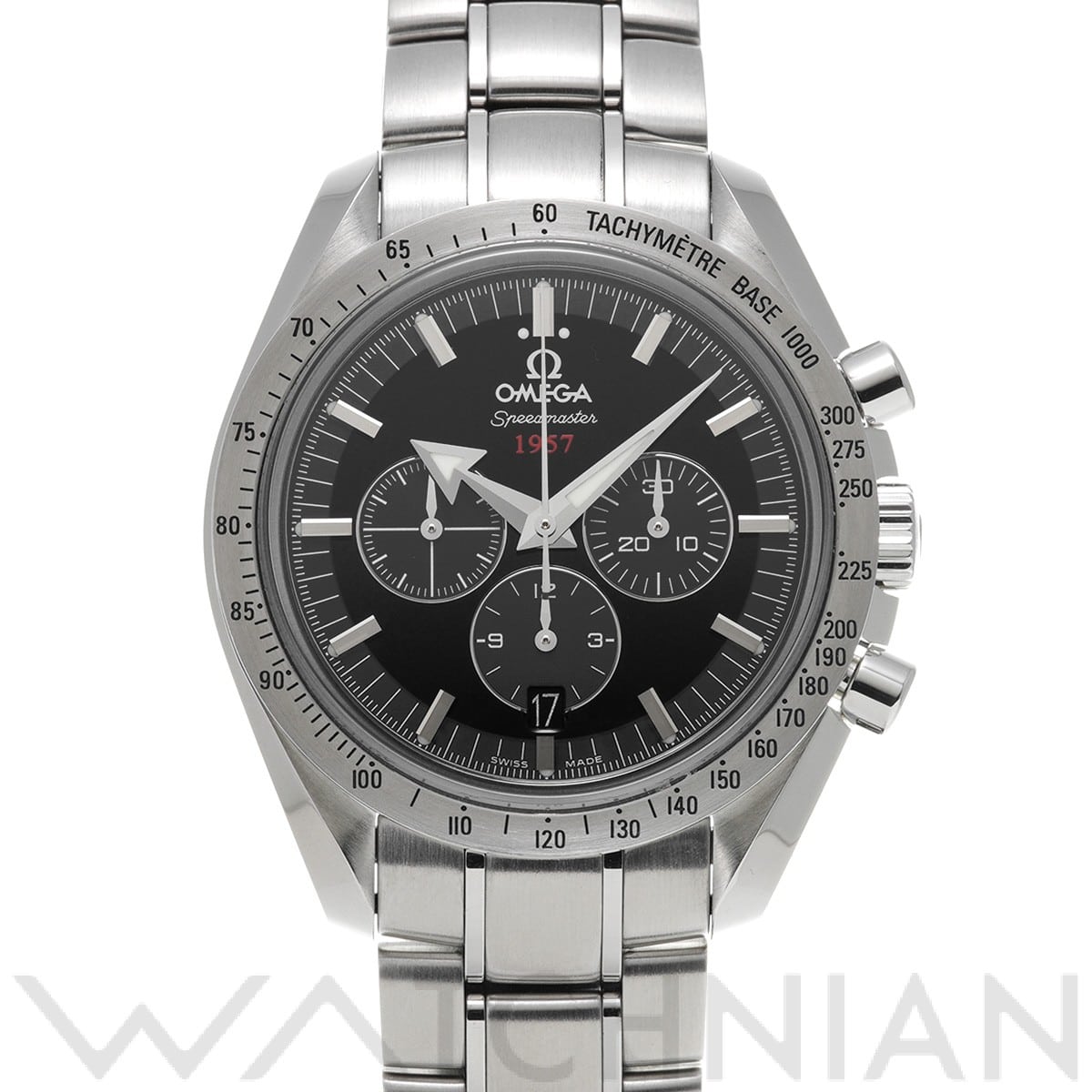 オメガ / OMEGA スピードマスター ブロードアロー 1957 コーアクシャル 321.10.42.50.01.001 ブラック メンズ 時計 【中古】【wristwatch】