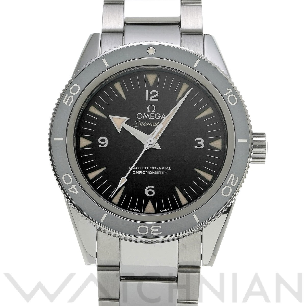 オメガ / OMEGA シーマスター 300 マスターコーアクシャル 233.30.41.21.01.001 ブラック メンズ 時計 【中古】【wristwatch】