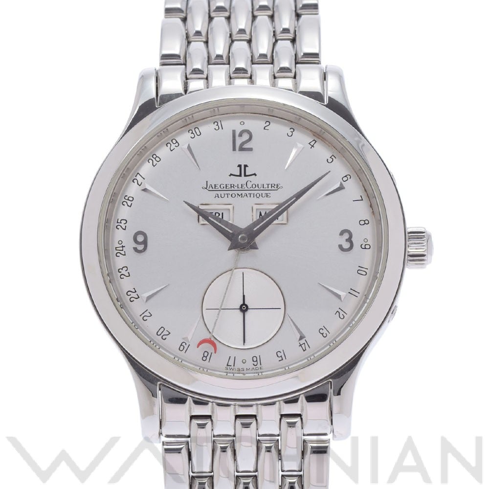 ジャガー ルクルト マスターデイト 140.8.87 シルバー メンズ 時計 【中古】【wristwatch】