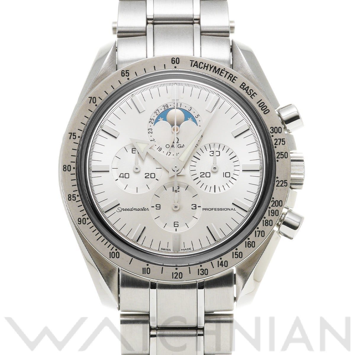 オメガ / OMEGA スピードマスター ムーンウォッチ プロフェッショナル ムーンフェイズ 3575.30 シルバー メンズ 時計 【中古】【wristwatch】