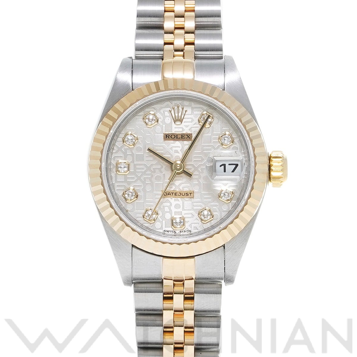 ロレックス デイトジャスト 79173G シルバーコンピュータ/ダイヤモンド レディース 時計 【中古】【wristwatch】