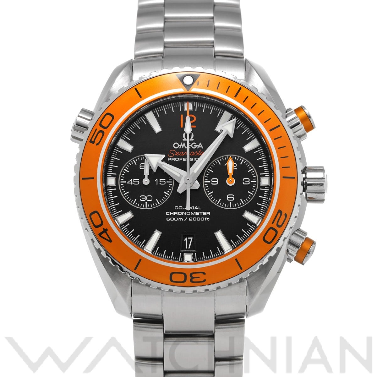 オメガ / OMEGA シーマスター プラネットオーシャン 600 コーアクシャル クロノグラフ 232.30.46.51.01.002 ブラック メンズ 時計 【中古】【wristwatch】