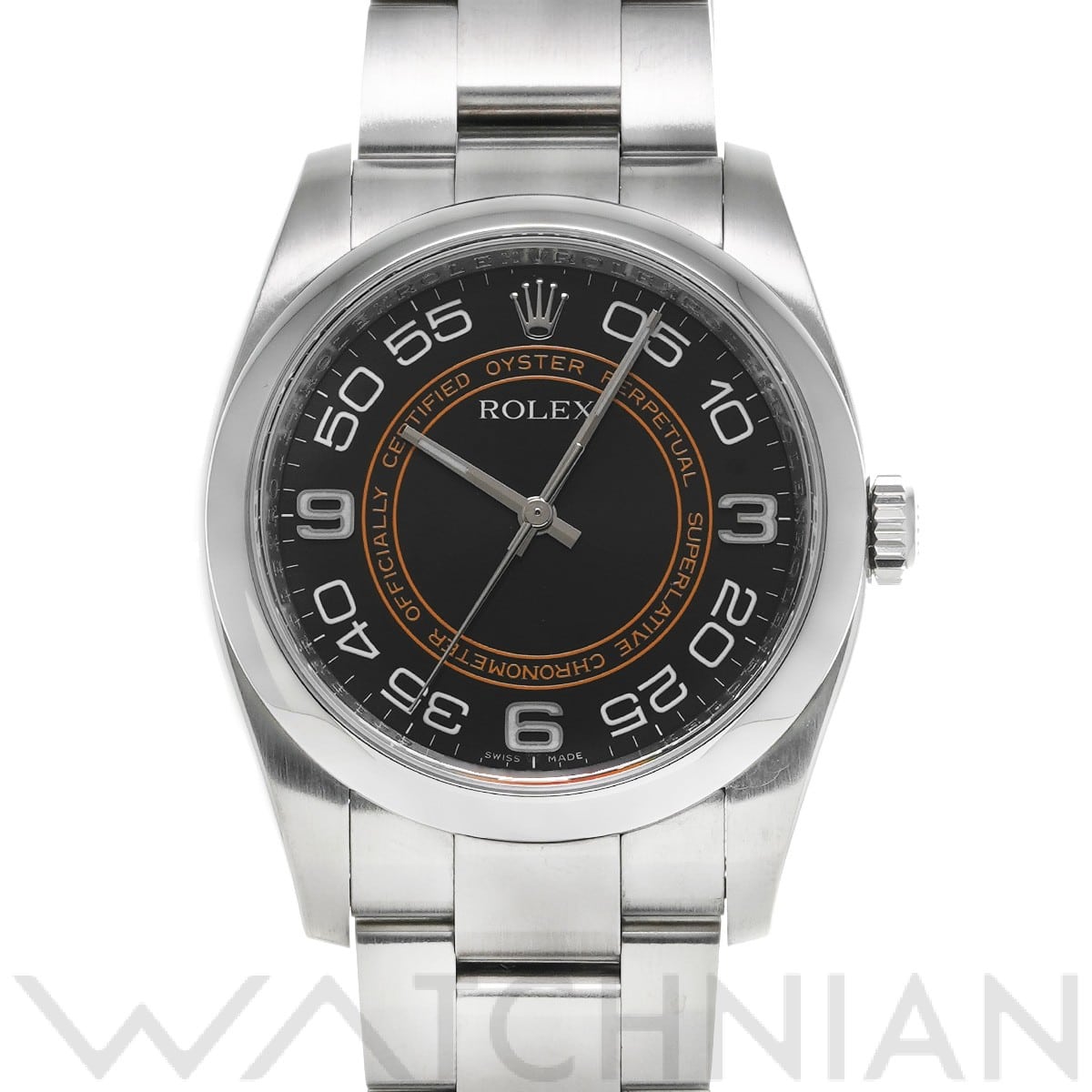ロレックス オイスターパーペチュアル 36 116000 ブラック メンズ 時計 【中古】【wristwatch】