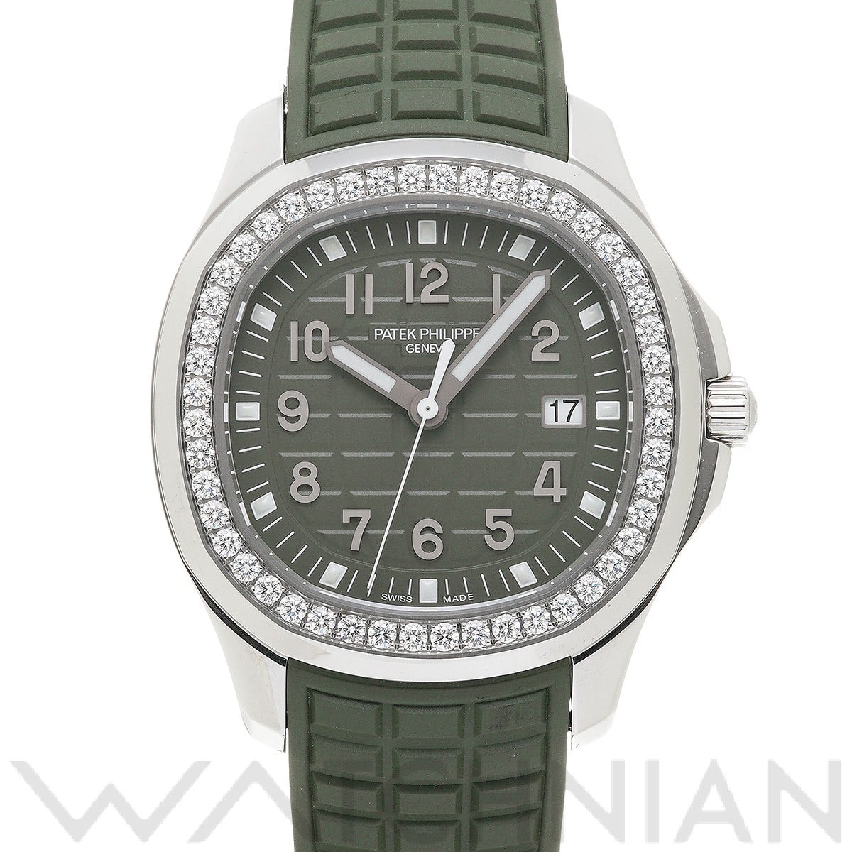 パテック フィリップ アクアノート ルーチェ 5267/200A-011 カーキグリーン レディース 時計 【中古】【wristwatch】