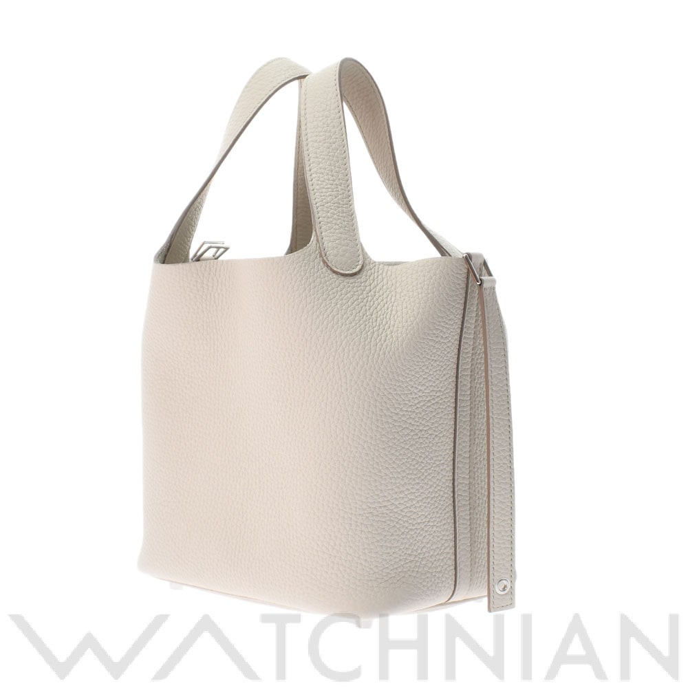 ピコタンロック PM ベトン/パラジウム金具 トリヨンクレマンス HERMES エルメス レディース 【新品】