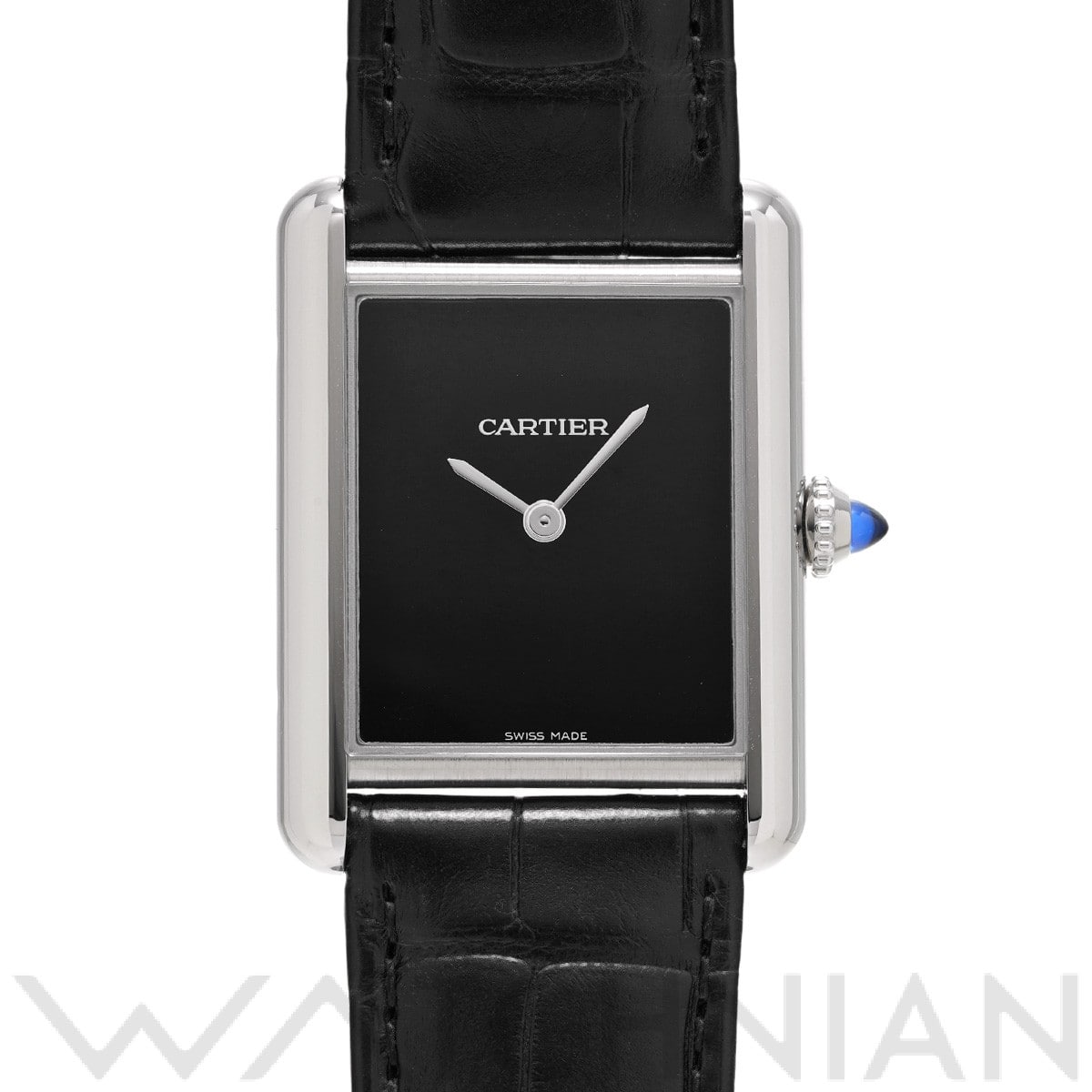 カルティエ / CARTIER タンク マスト ドゥ カルティエ LM WSTA0072 ブラックラッカー メンズ 時計 【中古】【wristwatch】