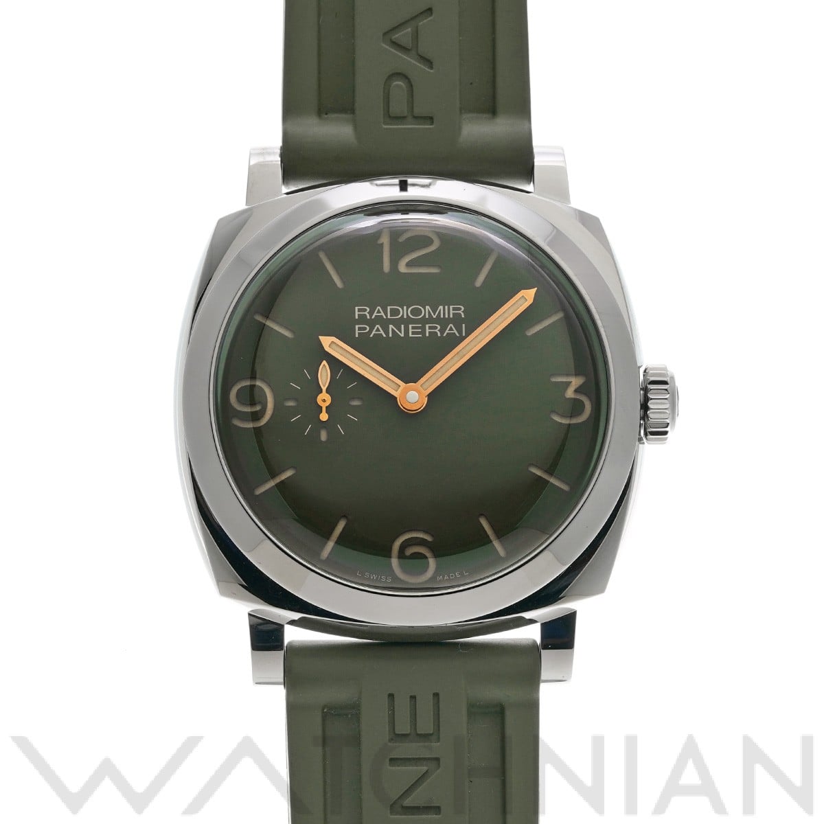 ラジオミール PAM00995 V番(2019年製造) ミリタリーグリーン パネライ PANERAI メンズ 【中古】