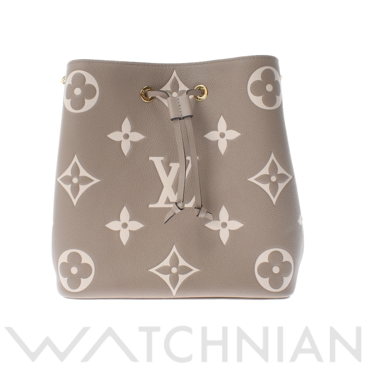 ルイ ヴィトン / LOUIS VUITTON モノグラムアンプラント ネオノエ トゥルトレール/クレーム M45555 グレインカーフレザー レディース バッグ 【未使用】【bag】