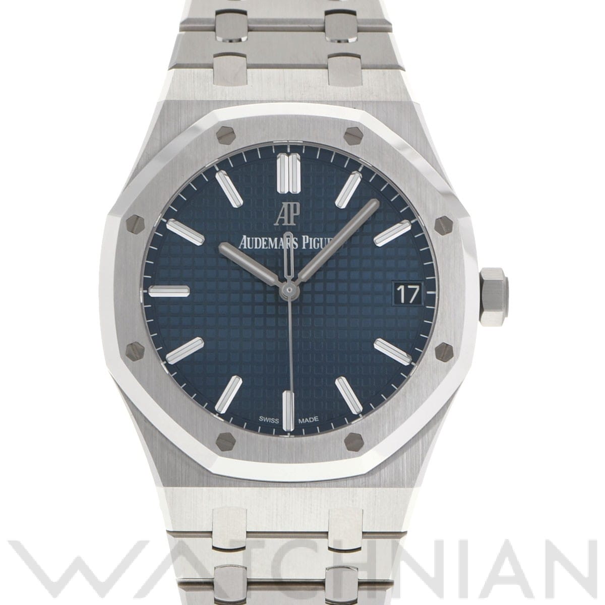 オーデマ ピゲ ロイヤルオーク 15500ST.OO.1220ST.01 ブルー メンズ 時計 【中古】【wristwatch】