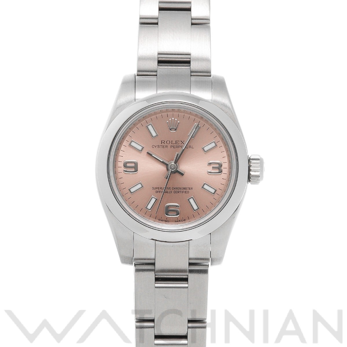 ロレックス / ROLEX オイスターパーペチュアル 26 176200 ピンク レディース 時計 【中古】【wristwatch】