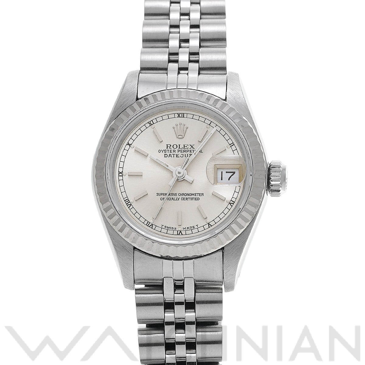 ロレックス デイトジャスト 69174 シルバー レディース 時計 【中古】【wristwatch】