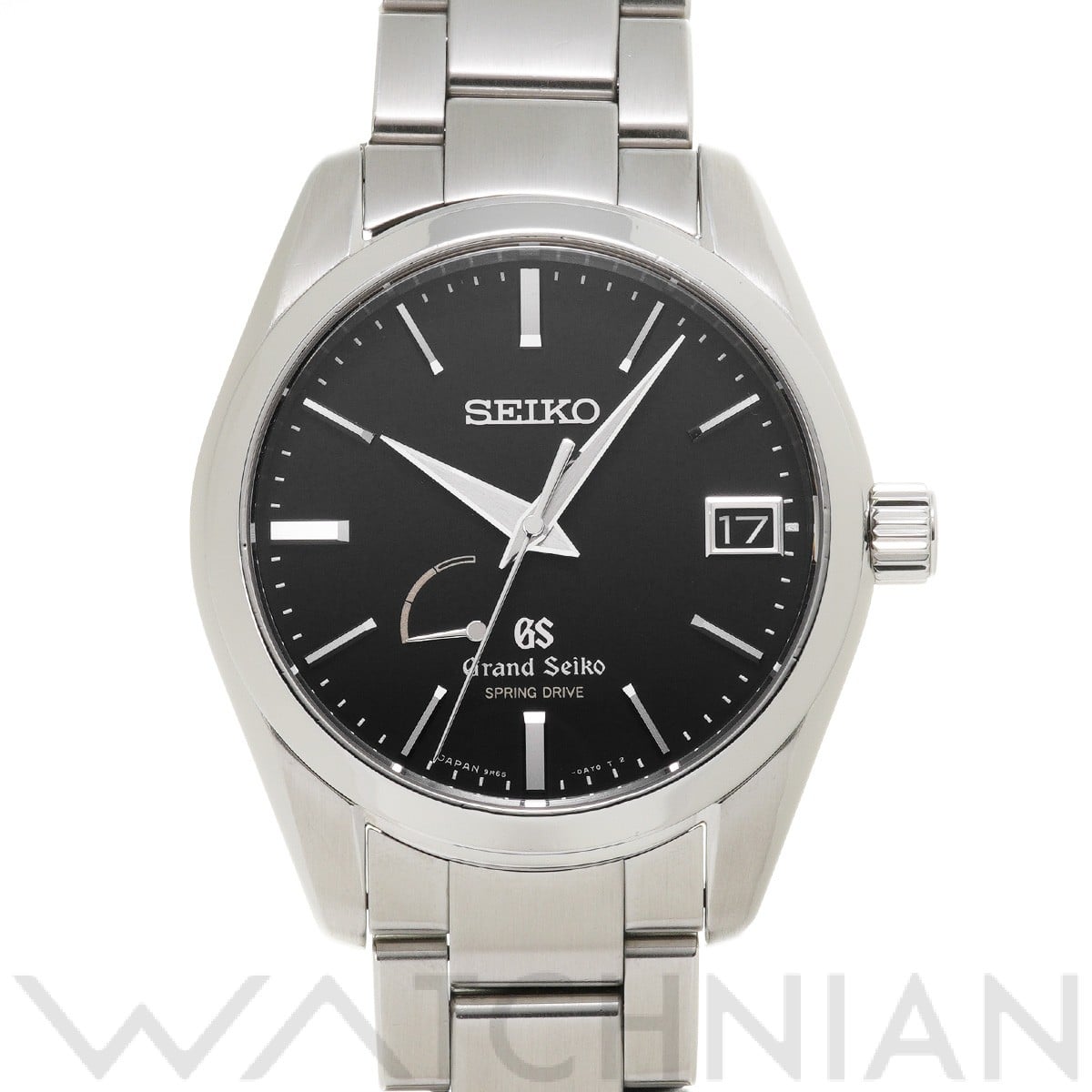 グランドセイコー / Grand Seiko スプリングドライブ SBGA085 ブラック メンズ 時計 【中古】【wristwatch】