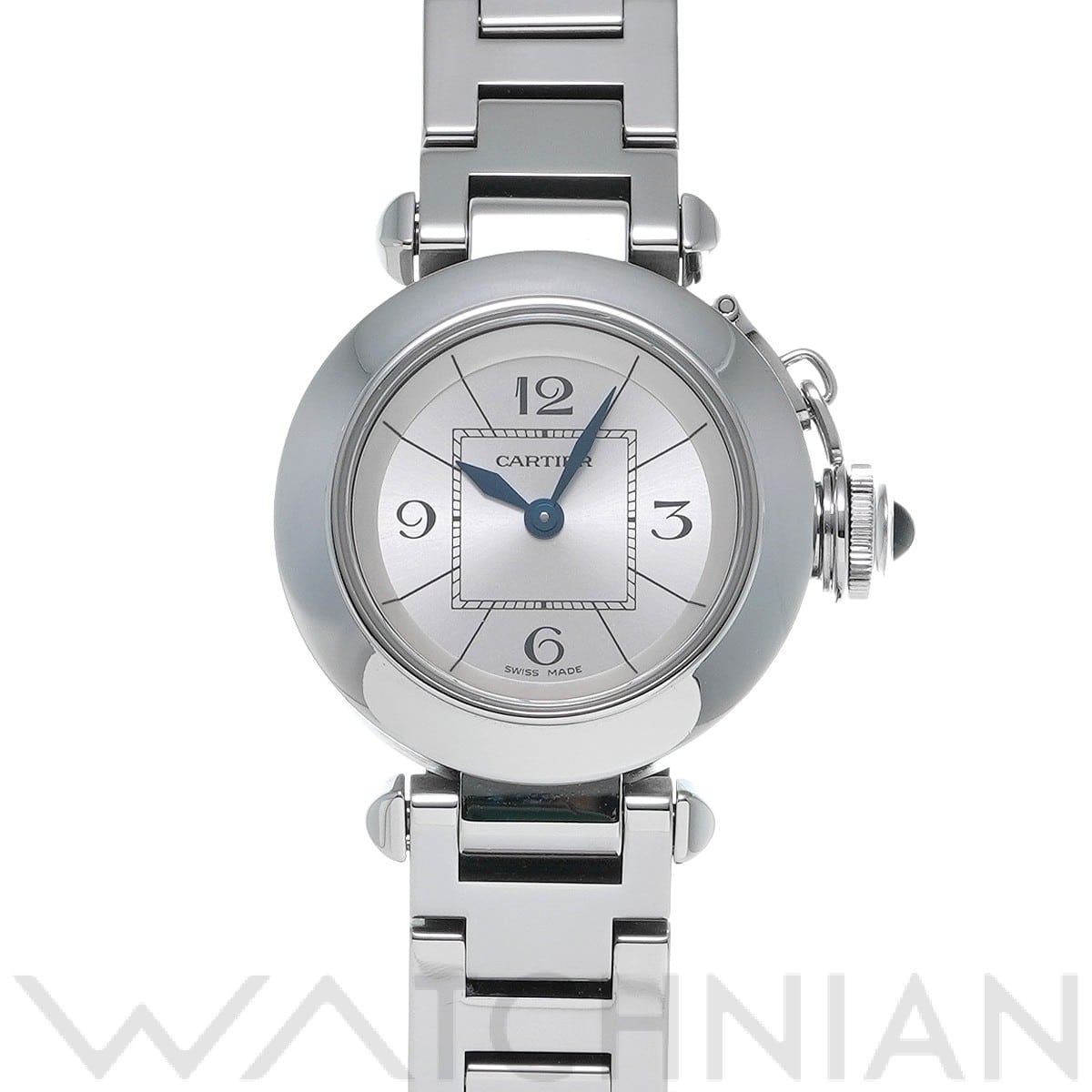 カルティエ / CARTIER ミスパシャ W3140007 シルバー レディース 時計 【中古】【wristwatch】