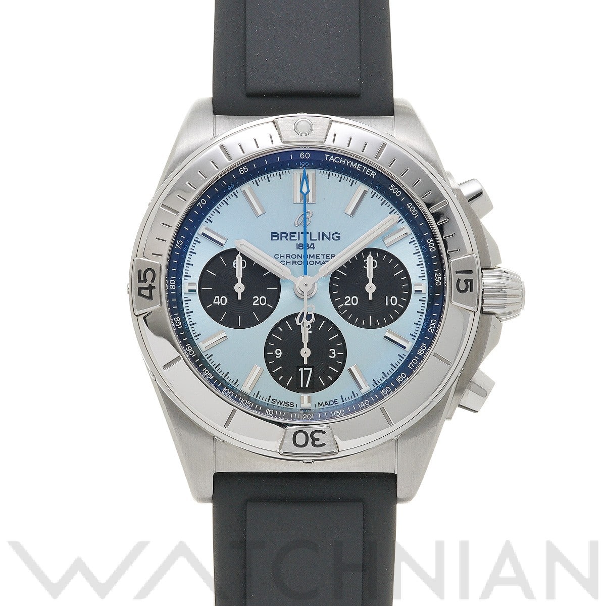 ブライトリング / BREITLING クロノマット B01 42 PB0134101C1S1 アイスブルー/ブラック メンズ 時計 【中古】【wristwatch】