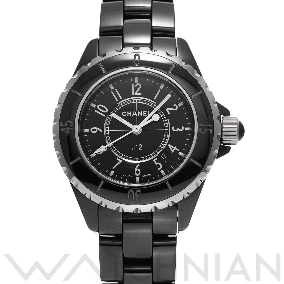 シャネル / CHANEL J12 33MM H0682 ブラック レディース 時計 【中古】【wristwatch】