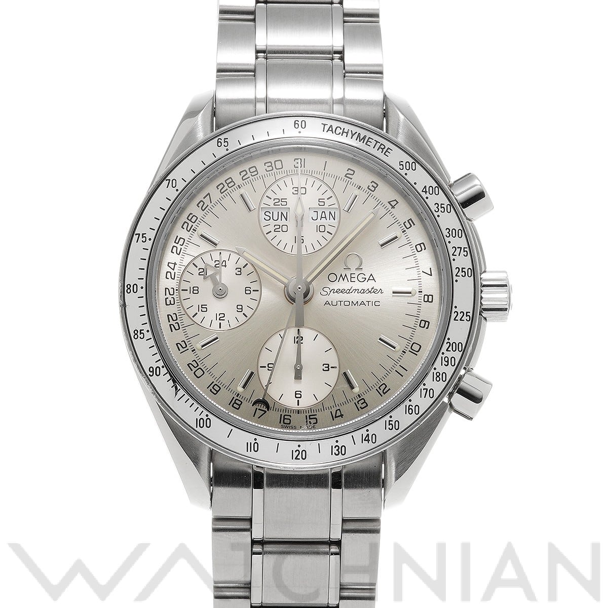 オメガ / OMEGA スピードマスター トリプルカレンダー 3523.30 シルバー メンズ 時計 【中古】【wristwatch】