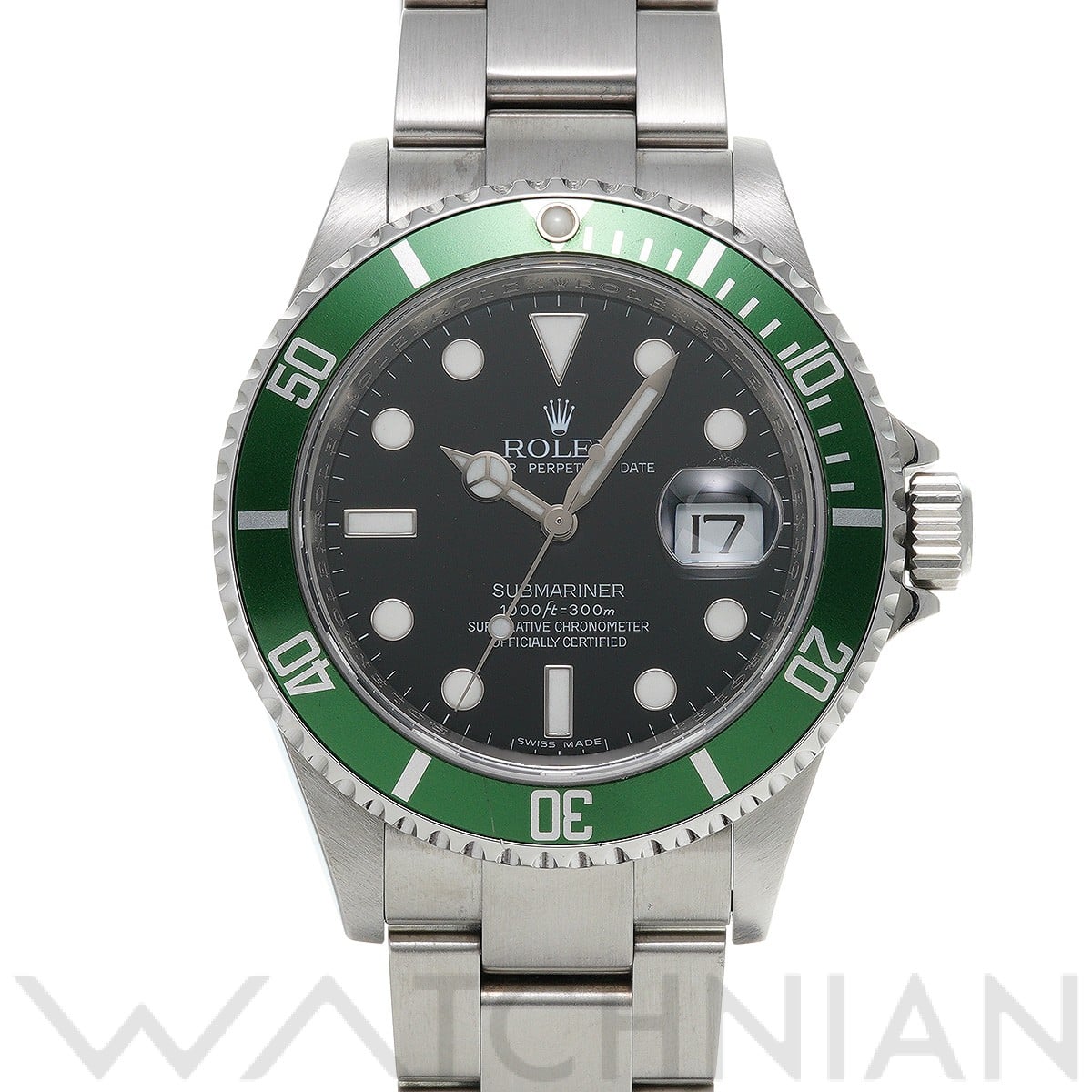サブマリーナ デイト 16610LV M番(2008年頃製造) ブラック ロレックス ROLEX メンズ 【中古】