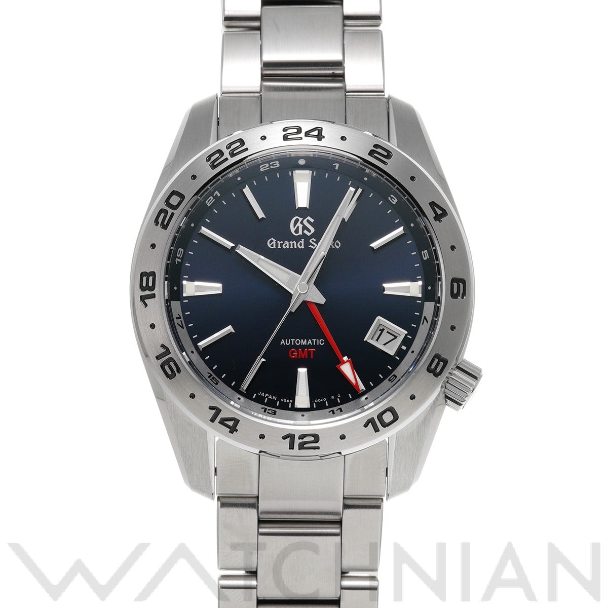 グランドセイコー / Grand Seiko スポーツコレクション メカニカル GMT SBGM245 ダークブルー メンズ 時計 【中古】【wristwatch】