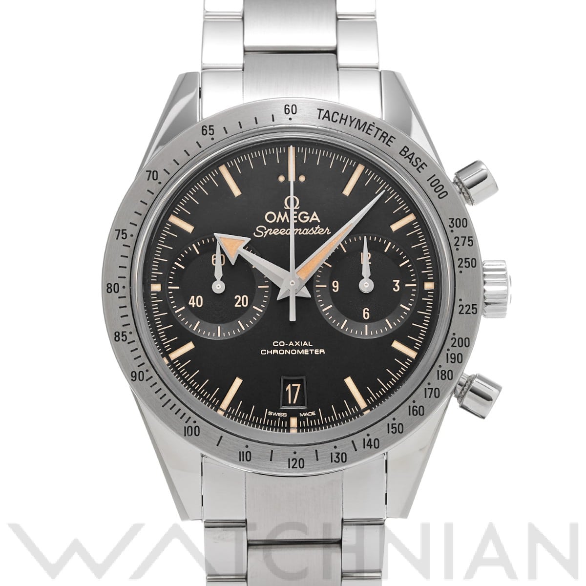 オメガ / OMEGA スピードマスター '57 コーアクシャル 331.10.42.51.01.002 ブラック メンズ 時計 【中古】【wristwatch】