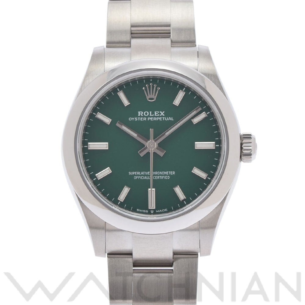 オイスターパーペチュアル 31 277200 ランダムシリアル グリーン ロレックス ROLEX ユニセックス 【中古】