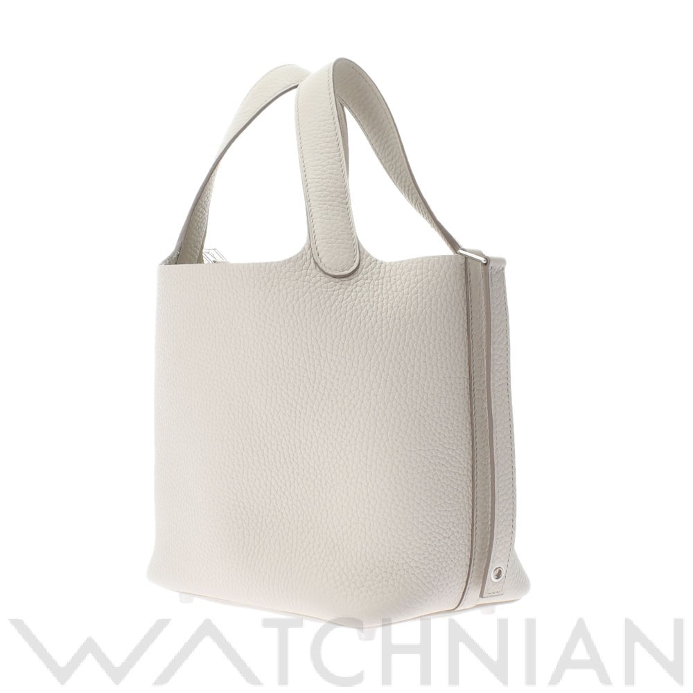 ピコタン ロック PM べトン/パラジウム金具 トリヨンクレマンス HERMES エルメス レディース 【新品】