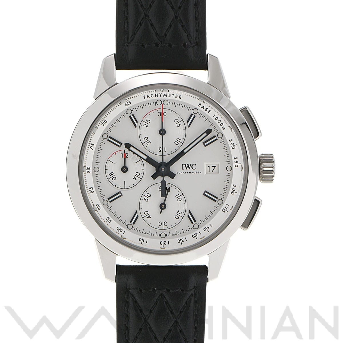 インヂュニア クロノグラフ W 125 IW380701 シルバーメッキ インターナショナルウォッチカンパニー IWC メンズ 【中古】
