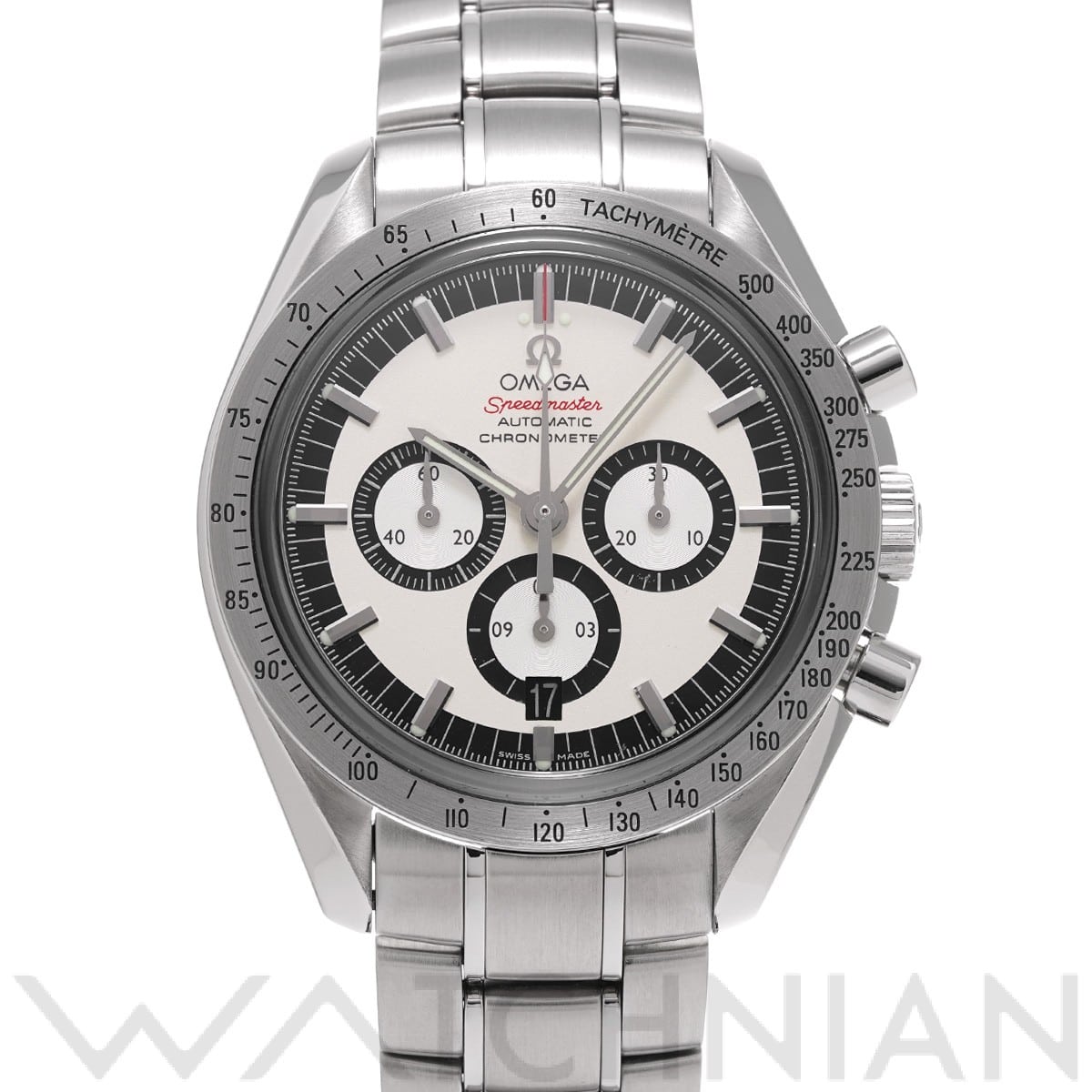 オメガ / OMEGA スピードマスター レーシング ミハエル・シューマッハ 2005 3506.31 ホワイト メンズ 時計 【中古】【wristwatch】