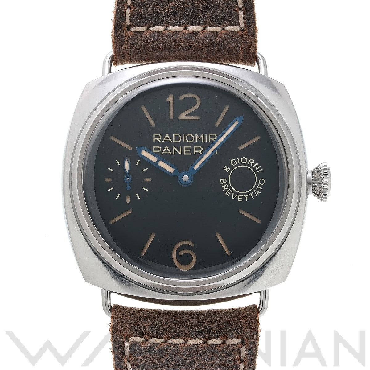 ラジオミール 8デイズ PAM00992 W番(2020年製造) ブラック パネライ PANERAI メンズ 【中古】