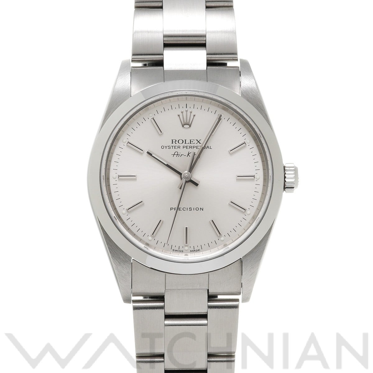 ロレックス エアキング 14000 シルバー メンズ 時計 【中古】【wristwatch】