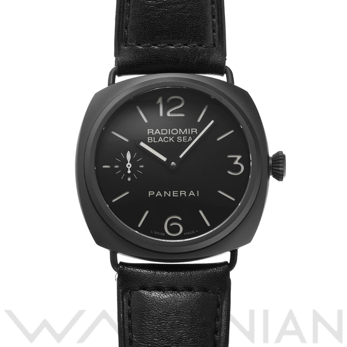 ラジオミール ブラックシール PAM00292 ブラック パネライ OFFICINE PANERAI メンズ 【中古】