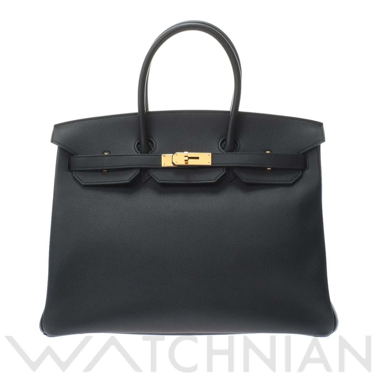 エルメス / HERMES バーキン 35 ブラック/ゴールド金具 ヴォーエプソン ユニセックス バッグ 【未使用】【bag】