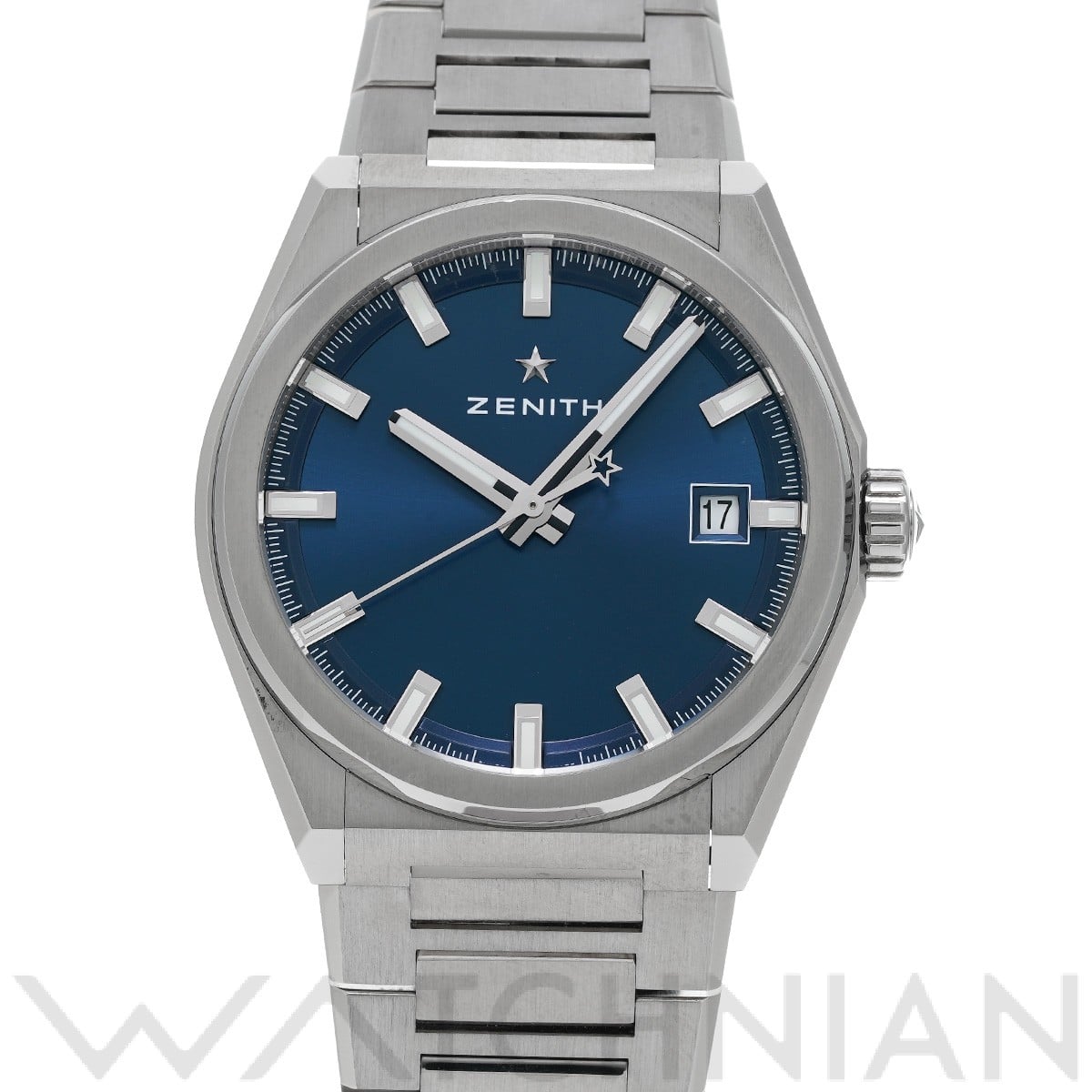ゼニス / ZENITH デファイ クラシック 95.9000.670/51.M9000 ブルー メンズ 時計 【中古】【wristwatch】