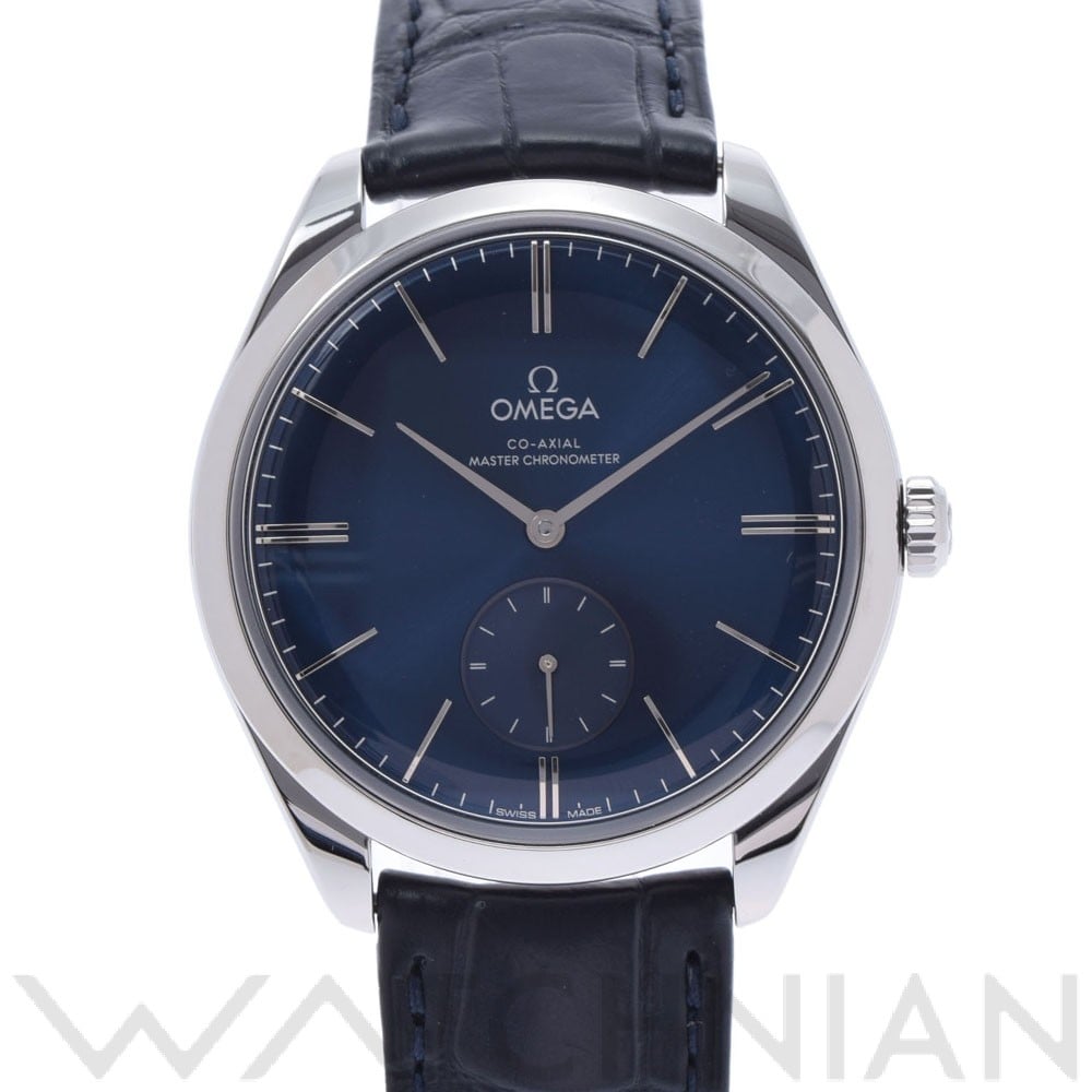 オメガ デ・ヴィル トレゾア コーアクシャル マスタークロノメーター 435.13.40.21.03.002 ブルー メンズ 時計 【中古】【wristwatch】